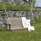 Highwood Usa Lehigh Porch Swing 4ft Outdoor Furniture for Patio, Backyard, Garden AD-PORL2-WBR - alternate 3